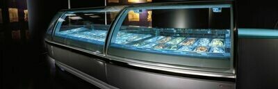 ثلاجة عرض كيك BOCCHINI FLUOR 165 RVSA