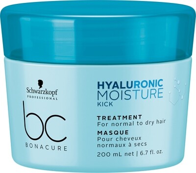 Schwarzkopf BC Hyaluronic Moisture Kick Treatment Mask 200ml
Schwarzkopf BC Hyaluronic Moisture Kick Treatment Mask is a deeply moisturizing mask for dry to normal, especially for wavy and curly hair Schwarzkopf BC Hyaluronic Moisture Kick Treatment Mask 200ml
Schwarzkopf BC Hyaluronic Moisture Kick Treatment Mask is a deeply moisturizing mask for dry to normal, especially for wavy and curly hair