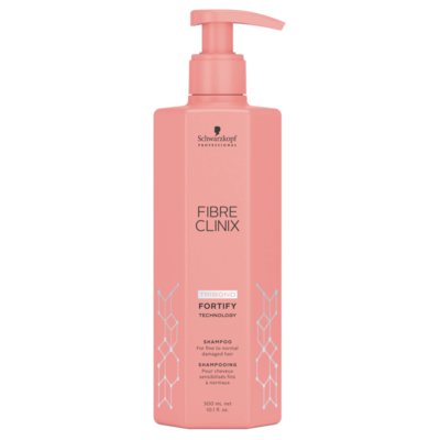 SCHWARZKOPF PROF.

 Fiber Clinix Fortify Shampoo 300 ml net 10.1 fl. oz.