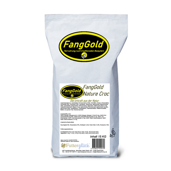 FangGold Nature Croc Adult 15kg