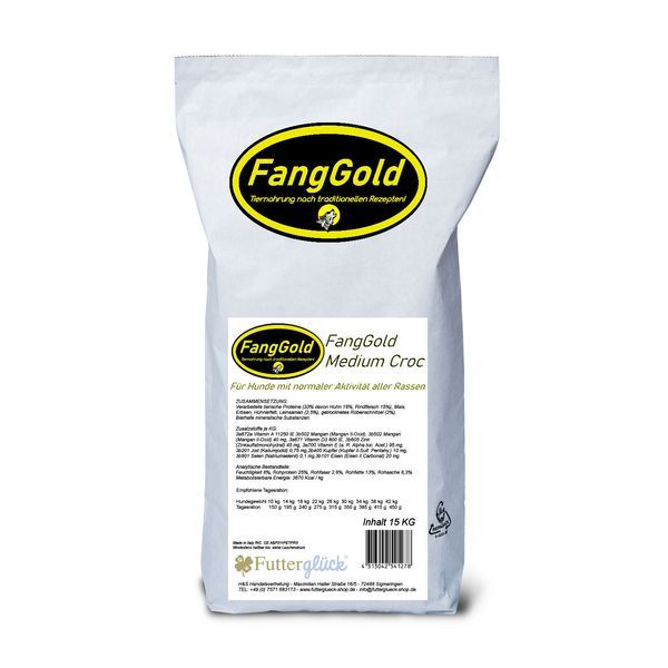 FangGold Medium Croc Adult 15kg
