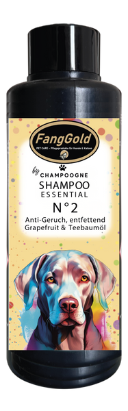 FangGold by CHAMPOOGNE Shampoo No. 2 Anti-Odor, Degreasing 200ml