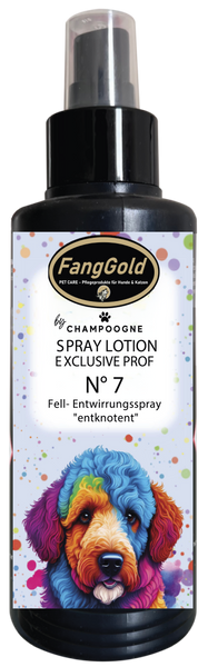 FangGold by CHAMPOOGNE Fur Detangling Spray Lotion No. 7, Untangled 50ml