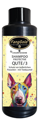 FangGold by CHAMPOOGNE QUTE/3 Protective Shampoo Against External Parasites 200ml