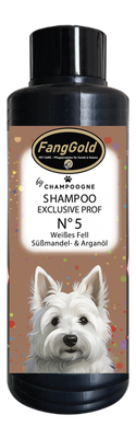 FangGold by CHAMPOOGNE Shampoo No. 5 White Coat Sweet Almond &amp; Argan Oil 200ml