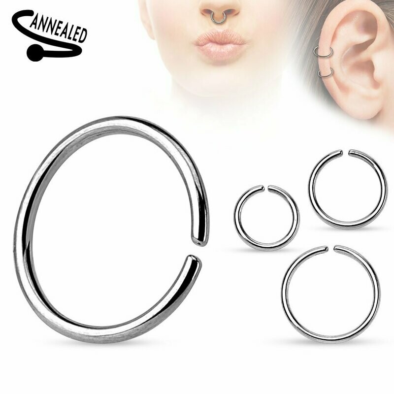 ANELLO NASO ARGENTO 925 "SEMPLICE"