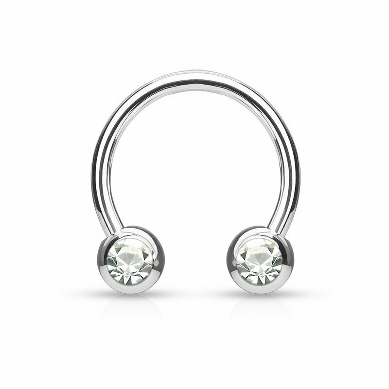BARRA CIRCOLARE GIOIELLI FRONTALI  1,6MM