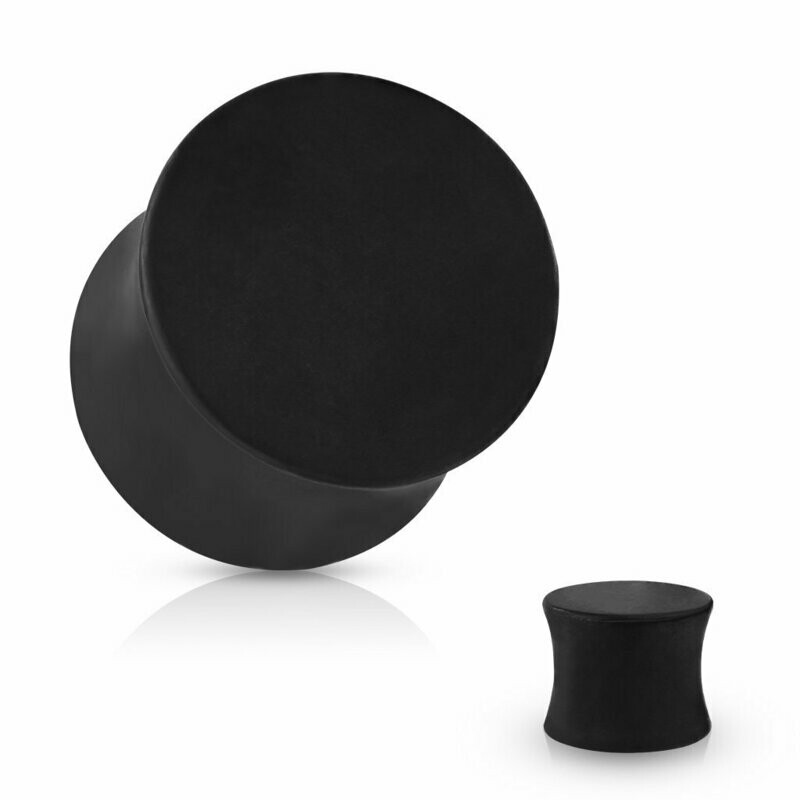 PLUG NERO ACCIAIO