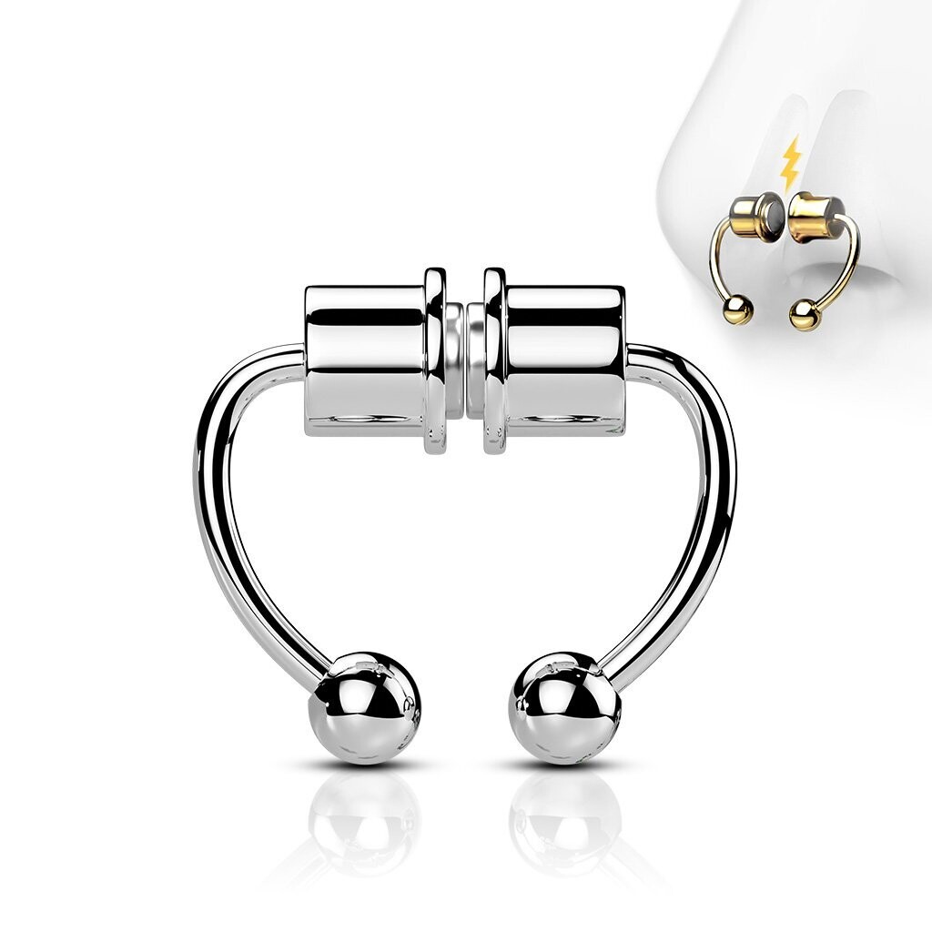 FINTO SEPTUM "FAKE" CALAMITA "BARRA CIRCOLARE"