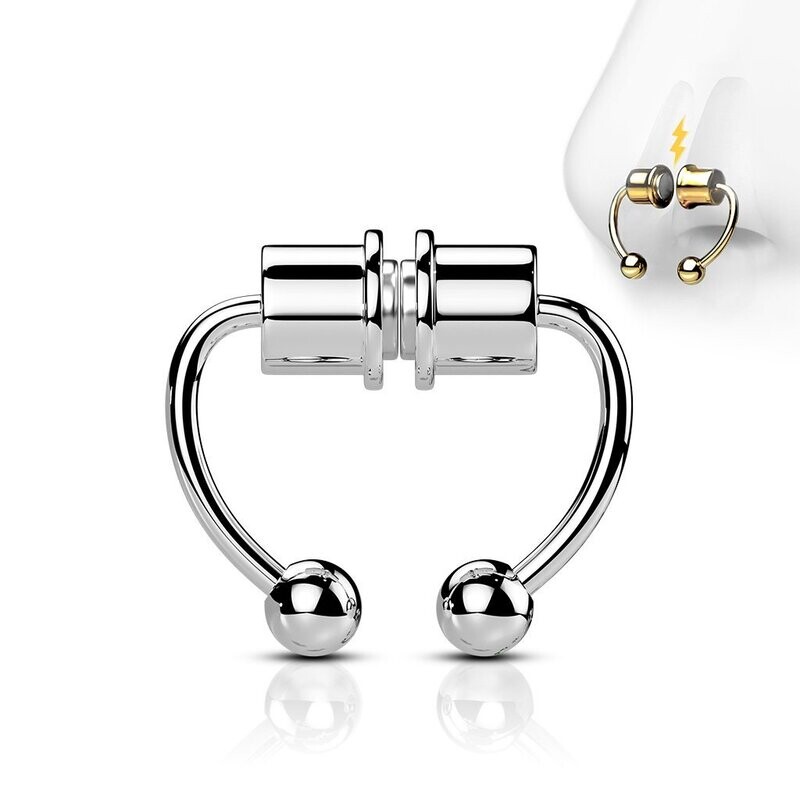 FINTO SEPTUM "FAKE" CALAMITA "BARRA CIRCOLARE"
