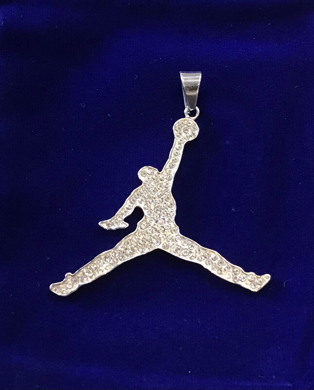 PENDENTE JORDAN CON STRASS