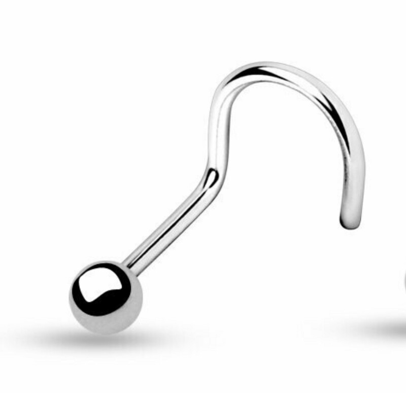 NOSTRIL (naso) ACCIAIO SFERA