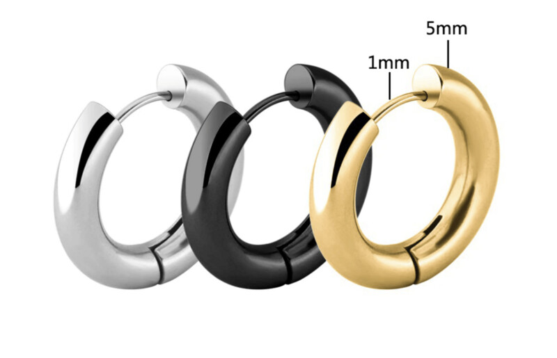 ORECCHINO ANELLO EASYCLIP 5 mm
