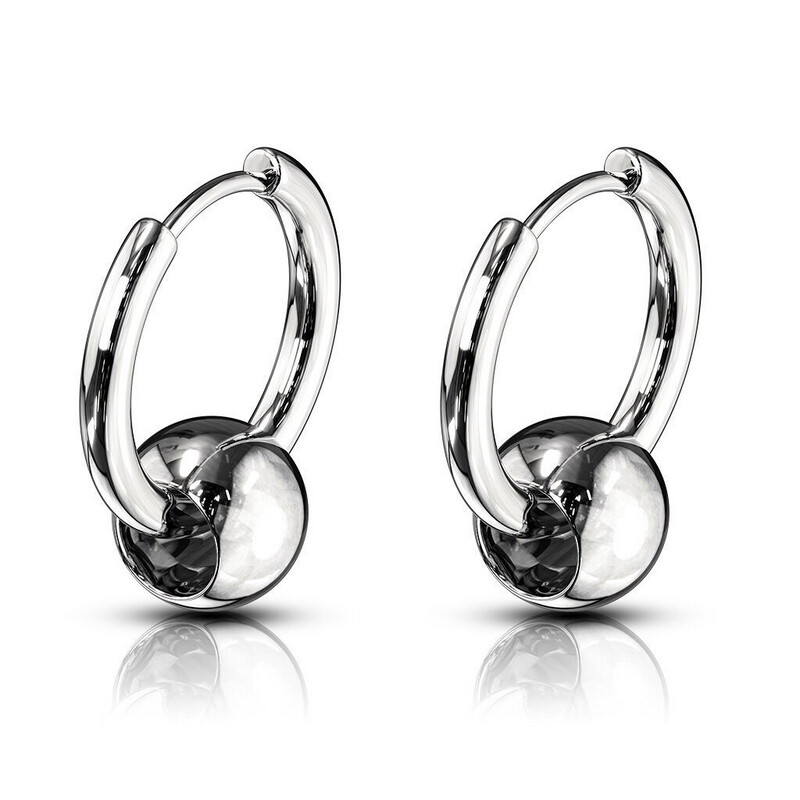 ORECCCHINO ANELLO CON SFERA