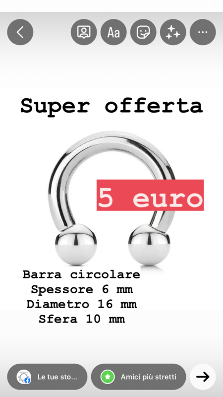 BARRA CIRCOLARE 6 mm OFFERTA