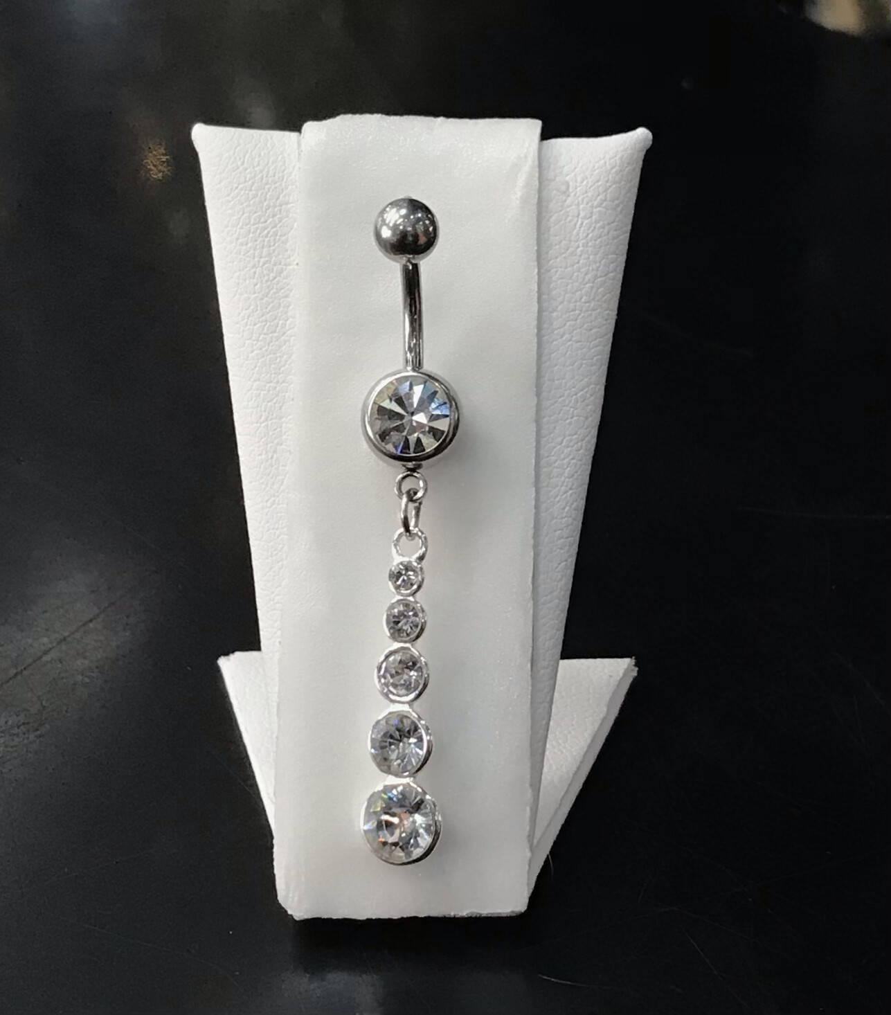 BANANA OMBELICO PENDENTE 5 STRASS