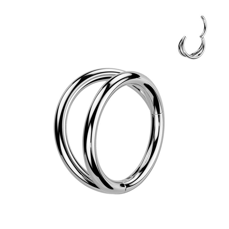 HELIX  CLICKER TITANIO SDOPPIATO