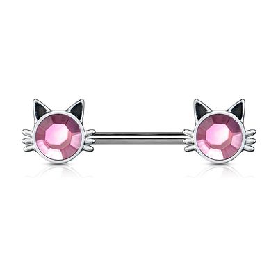 BARRA CAPEZZOLO GATTO PINK BARRA CAPEZZOLO GATTO PINK