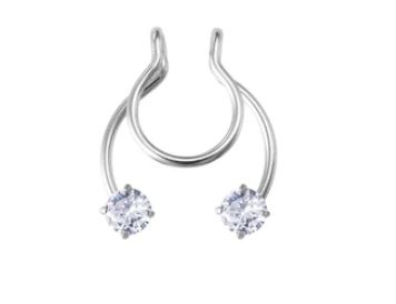 FINTO SEPTUM "FAKE" DOPPIO CON ZIRCONI