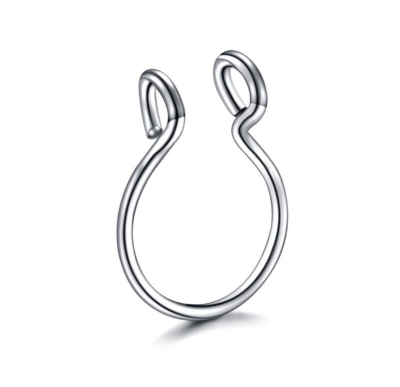 FINTO PIERCING SEPTUM - FAKE PIERCING