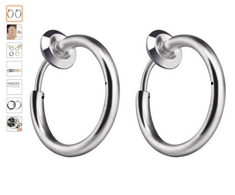 FAKE/FINTO ORECCHIN0 ANELLO