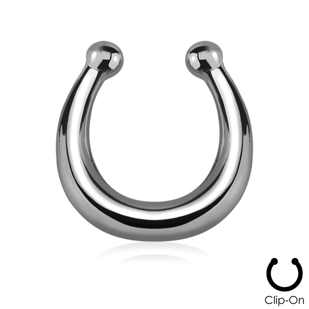 FAKE/FINTO PIERCING SEPTUM SPESSO