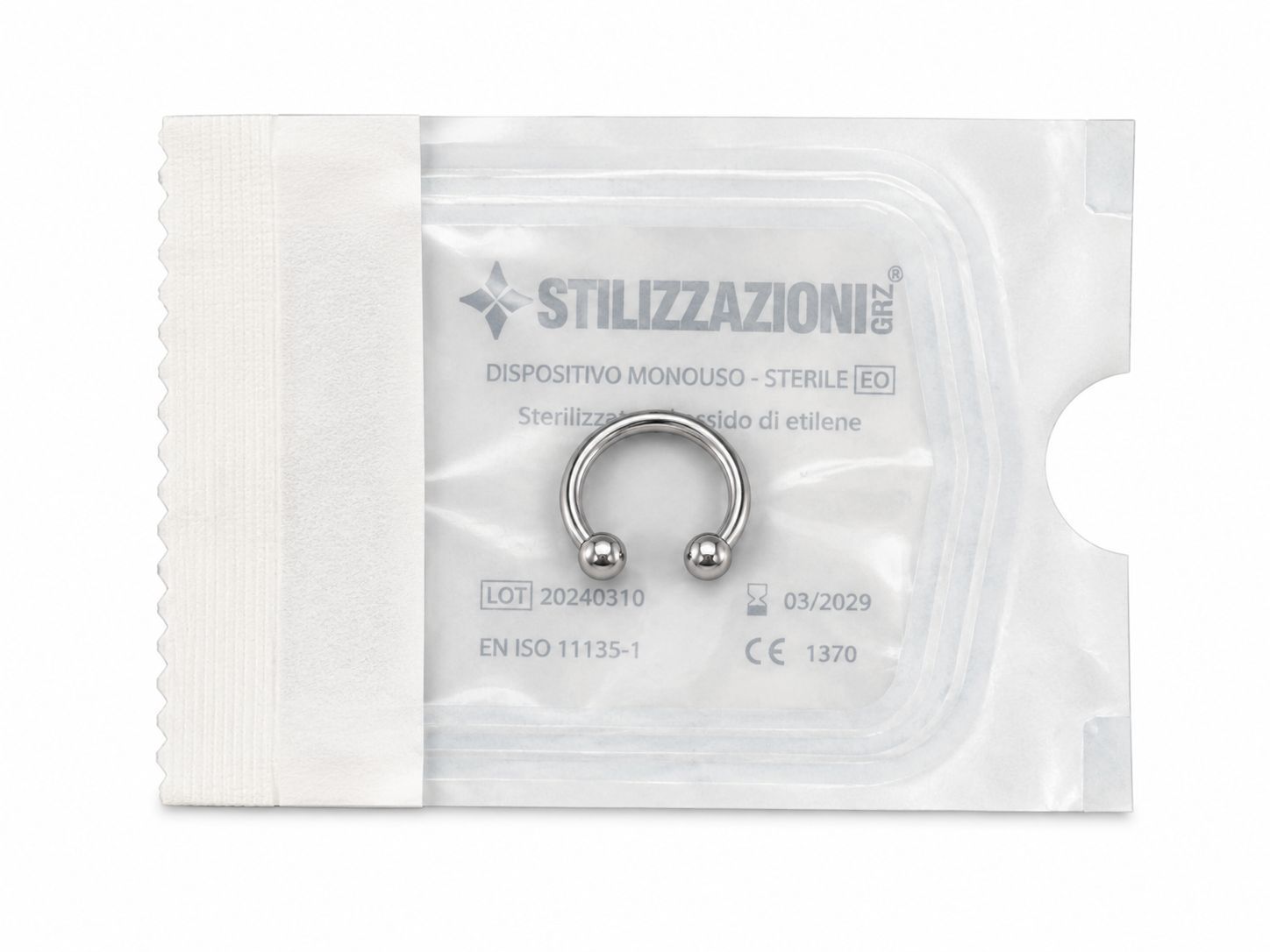 PIERCING STERILIZZATI TITANIO G23