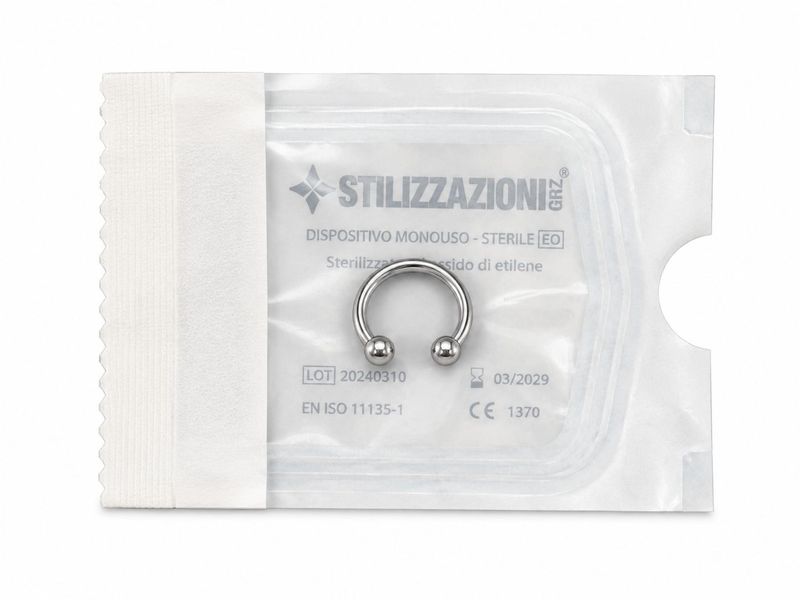 PIERCING STERILIZZATI TITANIO G23
