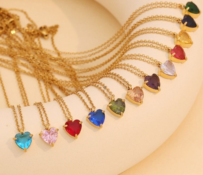 COLLANA CUORE CRISTALLO