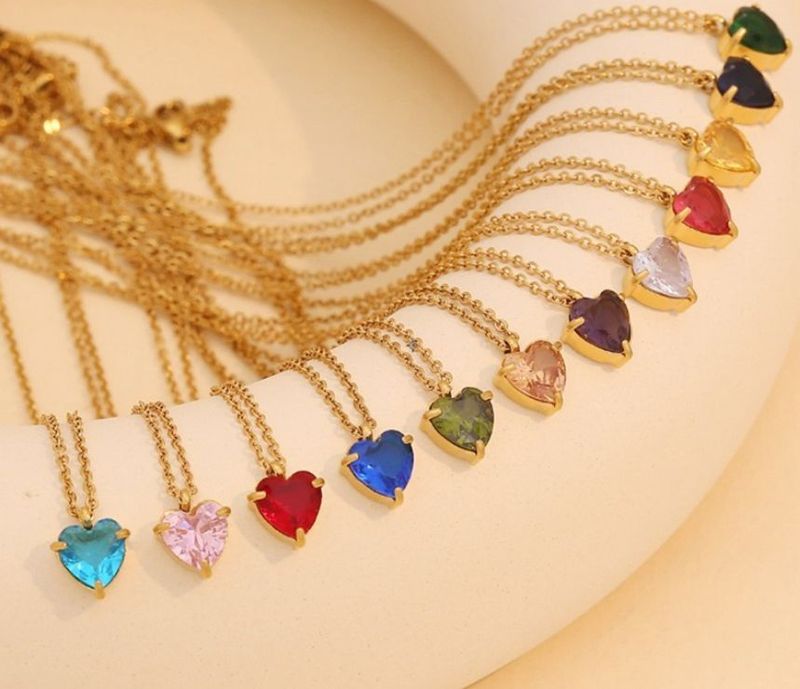 COLLANA CUORE CRISTALLO