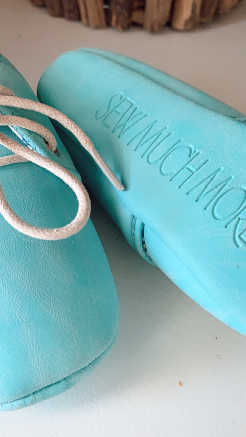 Turquoise Oxfords