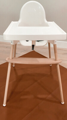 FOOTIE | Solid Maple IKEA Highchair Footrest