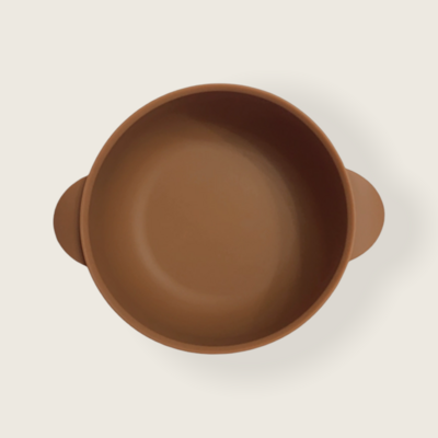 Silicone Suction Bowl With Lid| CLAY