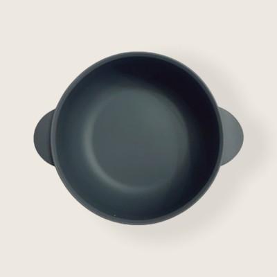 Silicone Suction Bowl With Lid| SMOKE