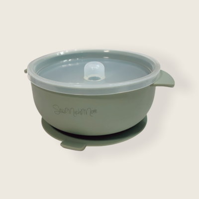 Silicone Suction Bowl With Lid| SAGE