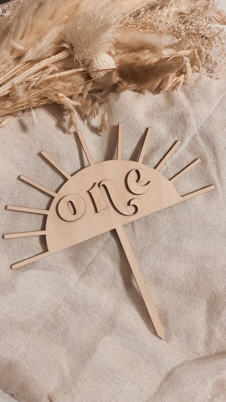 Cake Topper | First Trip Around The Sun