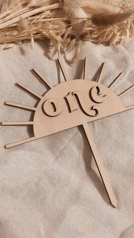 Cake Topper | First Trip Around The Sun