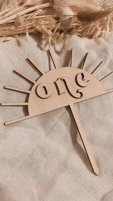 Cake Topper | First Trip Around The Sun