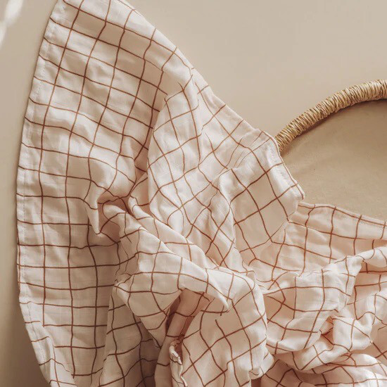 PRETTY PLEASE TEETHERS | Muslin Swaddle Marie