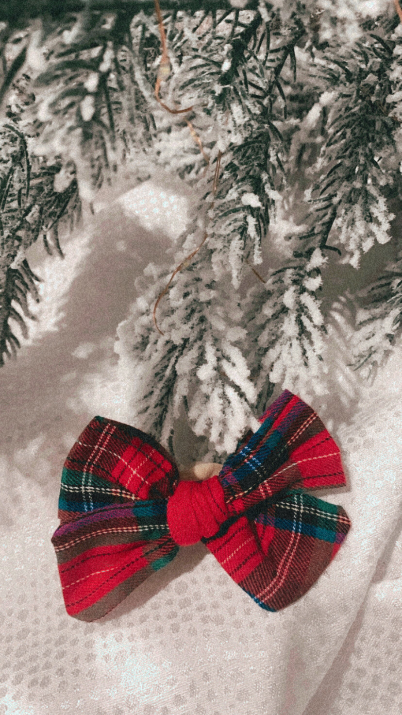 Bows | Christmas Plaid