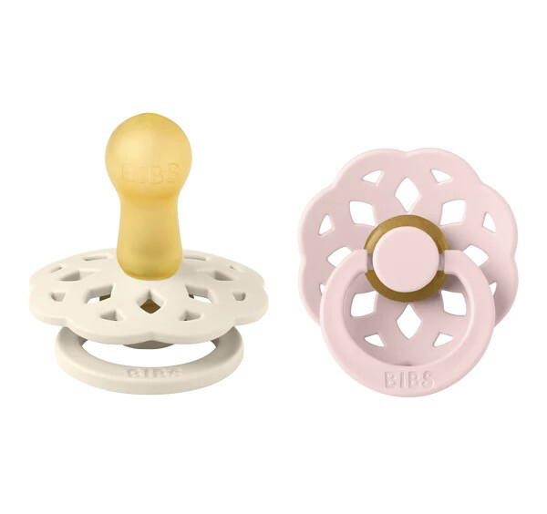 Bibs Soother- Boheme 2 Pack | Blossom / Ivory