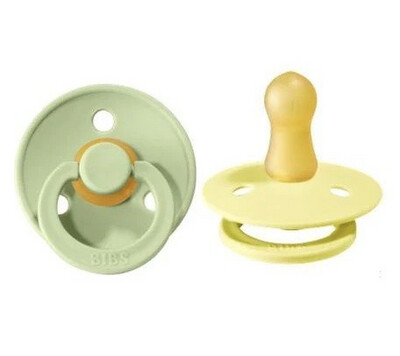 Bibs Soother- 2 Pack Pistachio / Sunshine