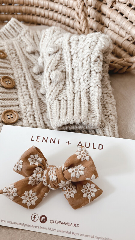 Bows | Embroidered 