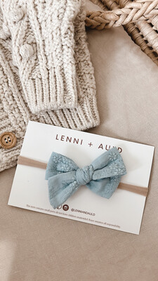 Bows | Dusty Blue Blossom