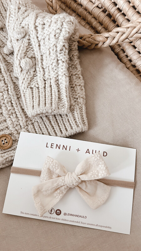 Bows | Ivory Blossom