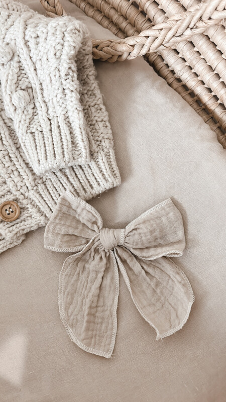Bows | Muslin Fable Ivory