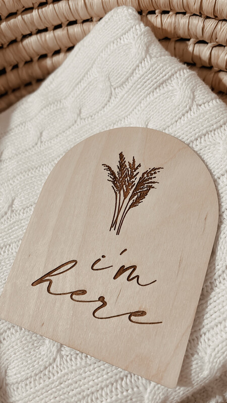 Pampas Birth Announcement