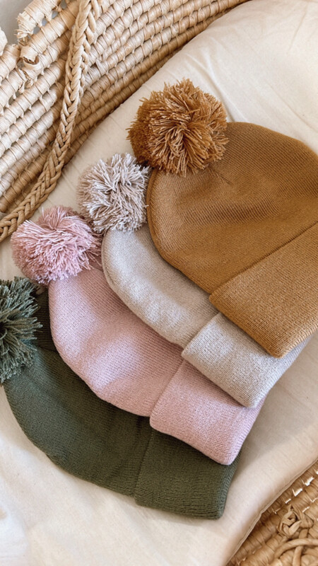 Winter Hat - RUST SIZE 2
