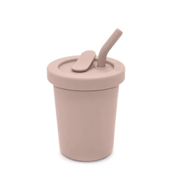 noüka Straw Cup 8 OZ- SOFT BLUSH