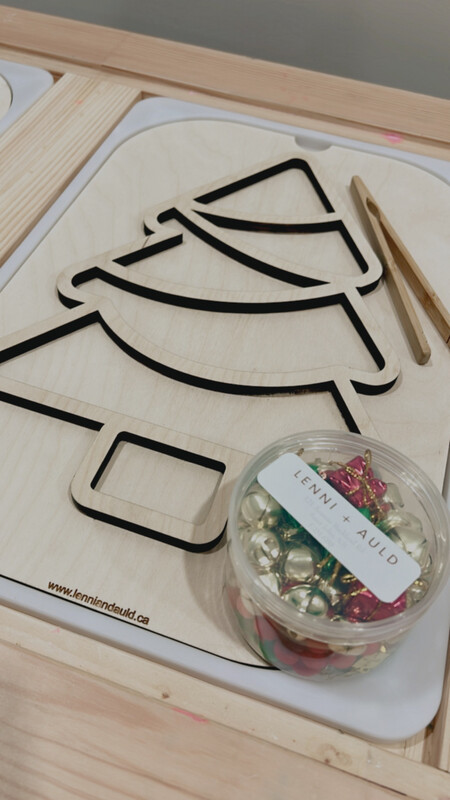 Sensory Bin Insert | Divided Tree